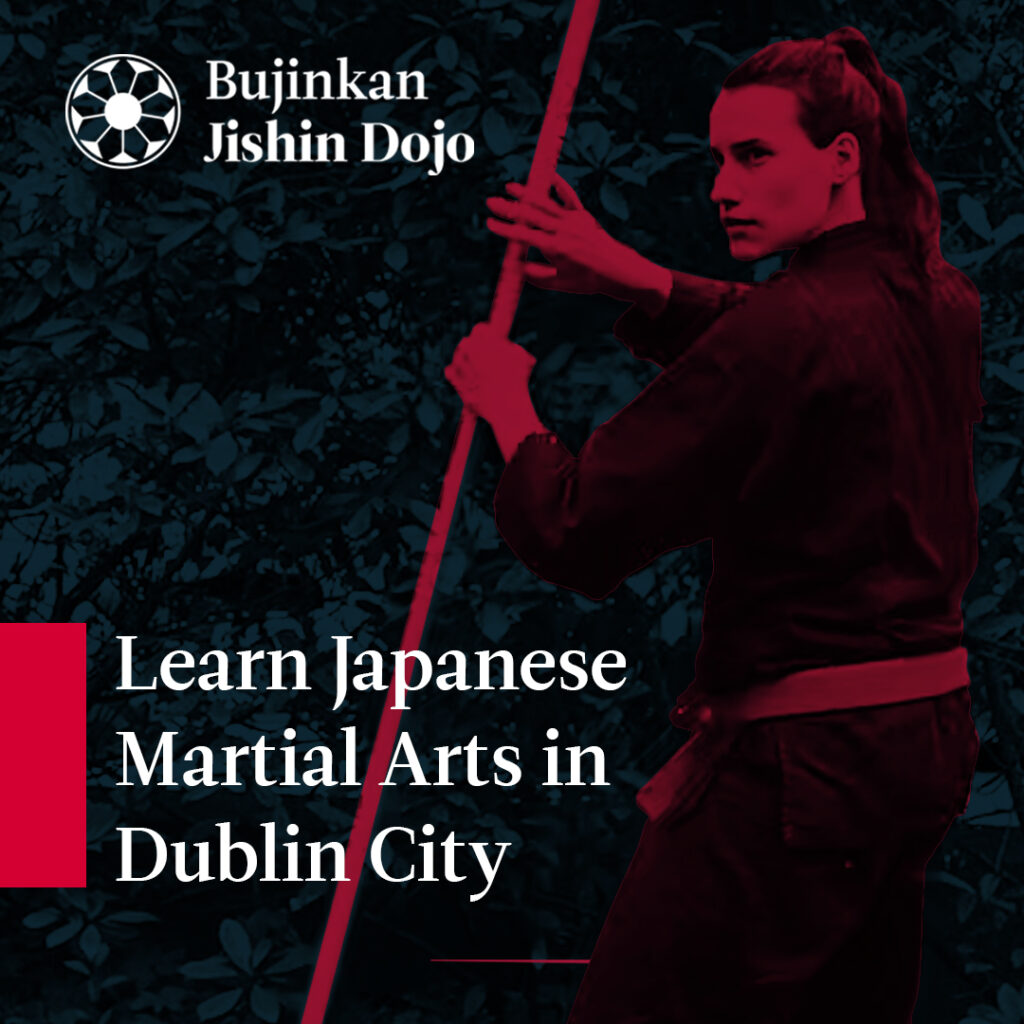 Woman training in Bujinkan Budo Taijutsu